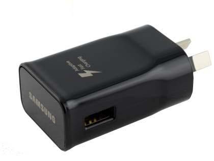 Genuine Samsung Adaptive Fast Charging USB-A Charger Adaptor - Black AC USB Power Adapter