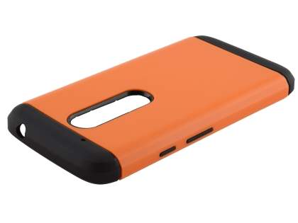 Impact Case for Motorola Moto G4 Play - Orange/Black Impact Case