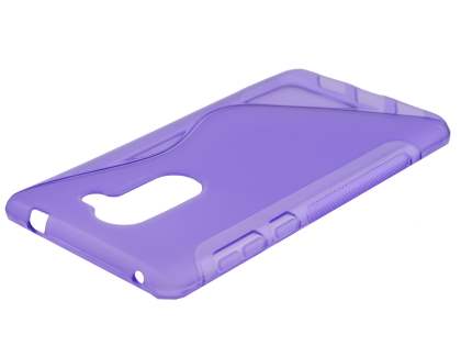 Wave Case for Huawei GR5 2017 - Frosted Purple/Purple Soft Cover