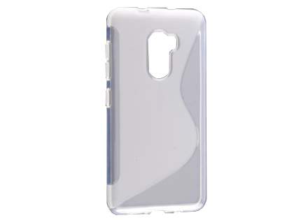 Wave Case for HTC One X10 - Frosted Clear/Clear Soft Cover