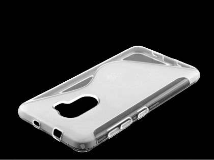 Wave Case for HTC One X10 - Frosted Clear/Clear