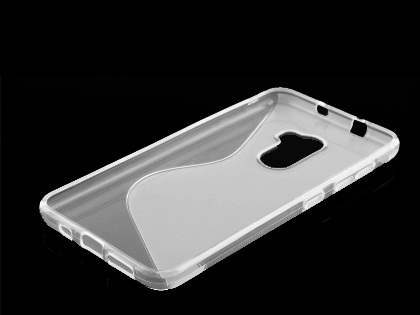 Wave Case for HTC One X10 - Frosted Clear/Clear