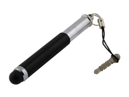 Universal Finger-Touch Aluminium Stylus - Classic Black