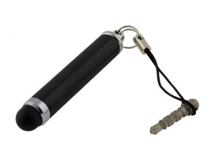 Universal Finger-Touch Aluminium Stylus - Classic Black