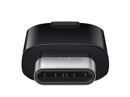 Genuine Samsung USB-C (Also Known as USB Type-C) to Micro USB adapter - Black