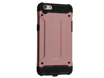 Impact Case for Oppo R9s Plus - Rose Gold/Black Impact Case