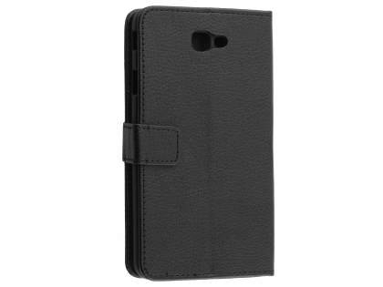 Synthetic Leather Wallet Case with Stand for Samsung Galaxy J7 Prime - Black Synthetic Leather Wallet Case with Stand for Samsung Galaxy J7 Prime - Black