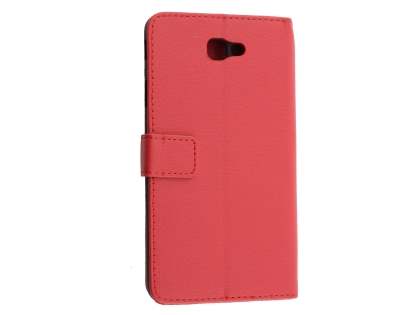 Synthetic Leather Wallet Case with Stand for Samsung Galaxy J7 Prime - Red Synthetic Leather Wallet Case with Stand for Samsung Galaxy J7 Prime - Red