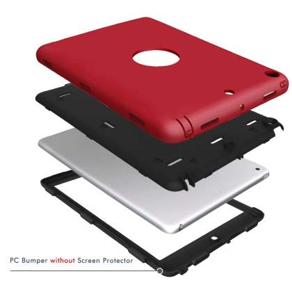 Impact Case for iPad 6th/5th Gen - Red/Black