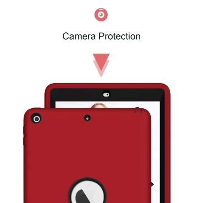 Impact Case for iPad 6th/5th Gen - Red/Black