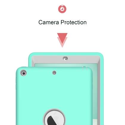 Impact Case for iPad 6th/5th Gen - Mint/Grey
