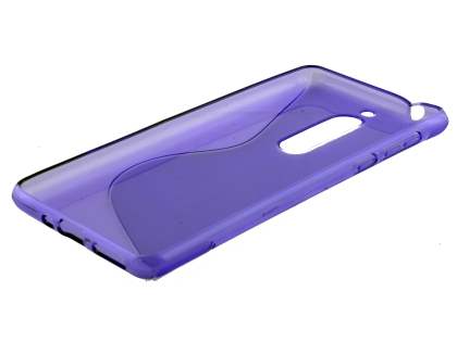 Wave Case for Nokia 5 - Frosted Purple/Purple