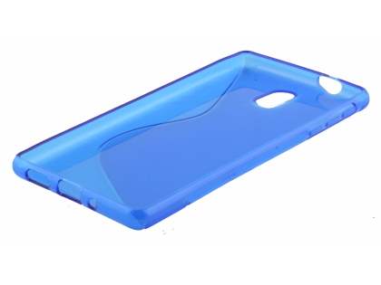 Wave Case for Nokia 3 - Frosted Blue/Blue