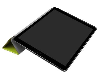 Premium Slim Synthetic Leather Flip Case with Stand for iPad Pro 12.9 - 2017 (2nd Gen) - Green
