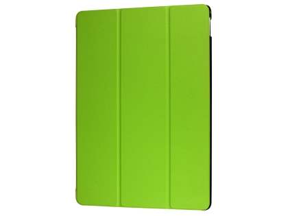 Premium Slim Synthetic Leather Flip Case with Stand for iPad Pro 12.9 - 2017 (2nd Gen) - Green