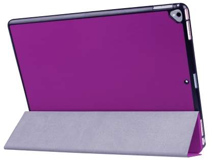 Premium Slim Synthetic Leather Flip Case with Stand for iPad Pro 12.9 - 2017 (2nd Gen) - Purple
