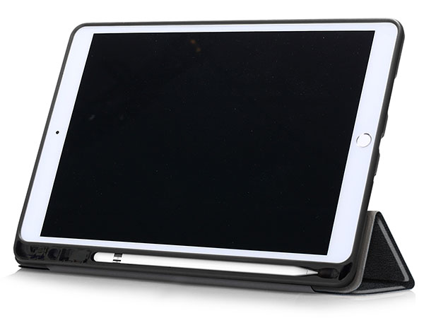 Synthetic Leather Flip Case with Stand for iPad Pro 10.5 - Black