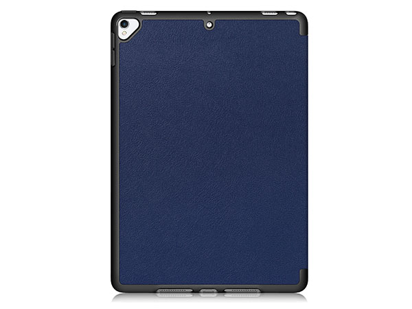 Synthetic Leather Flip Case with Stand for iPad Pro 10.5 - Navy Blue