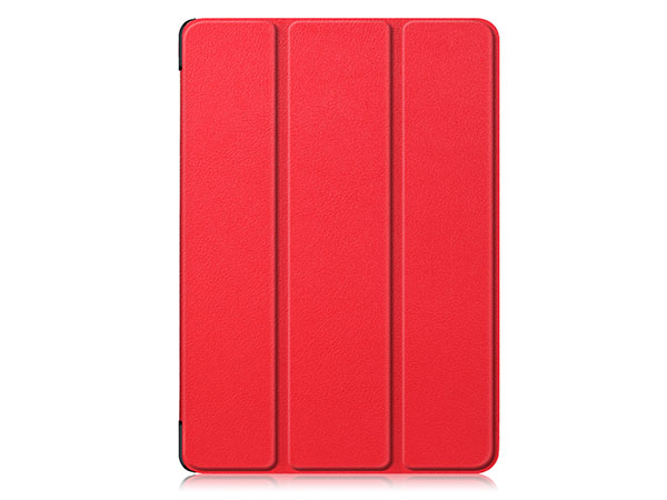 Synthetic Leather Flip Case with Stand for iPad Pro 10.5 - Red