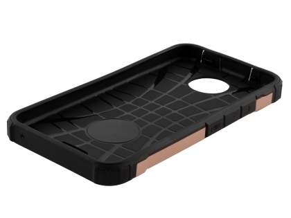 Impact Case for Motorola Moto C - Rose Gold/Black