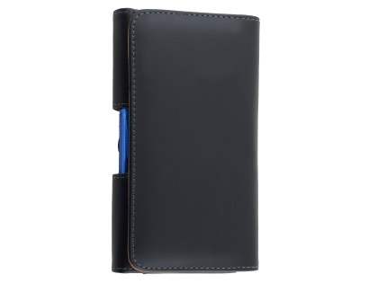 Smooth Synthetic Leather Belt Pouch - Bumper Case Compatible - Belt Pouch