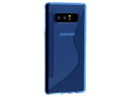 Wave Case for Samsung Galaxy Note8 - Blue Soft Cover
