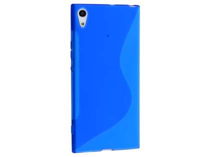 Wave Case for Sony Xperia XA1 Ultra - Frosted Blue/Blue Soft Cover