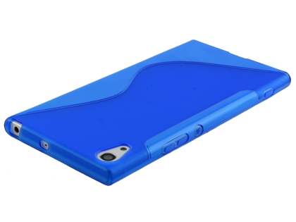 Wave Case for Sony Xperia XA1 Ultra - Frosted Blue/Blue