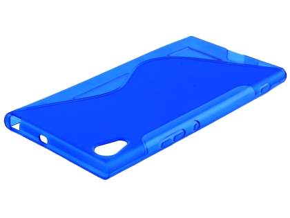 Wave Case for Sony Xperia XA1 Ultra - Frosted Blue/Blue
