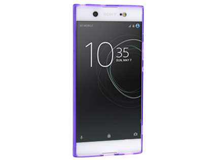 Wave Case for Sony Xperia XA1 Ultra - Frosted Purple/Purple
