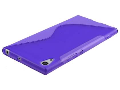Wave Case for Sony Xperia XA1 Ultra - Frosted Purple/Purple
