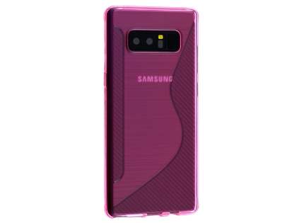 Wave Case for Samsung Galaxy Note8 - Pink Soft Cover