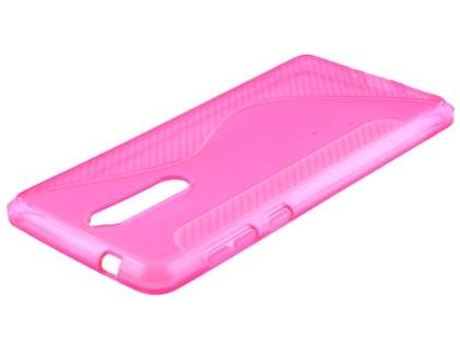 Wave Case for Nokia 8 - Pink Soft Cover
