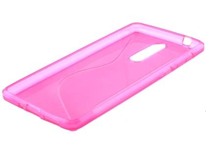 Wave Case for Nokia 8 - Pink