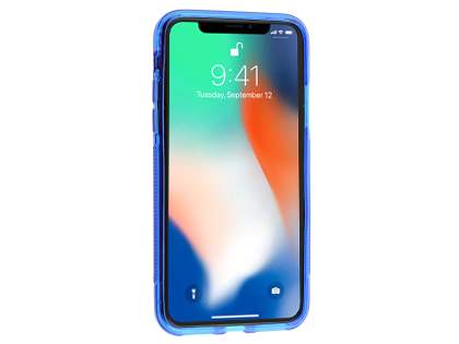 Wave Case for Apple iPhone Xs/X - Blue