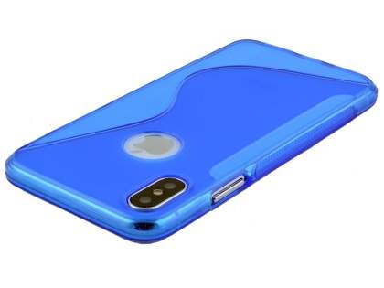 Wave Case for Apple iPhone Xs/X - Blue