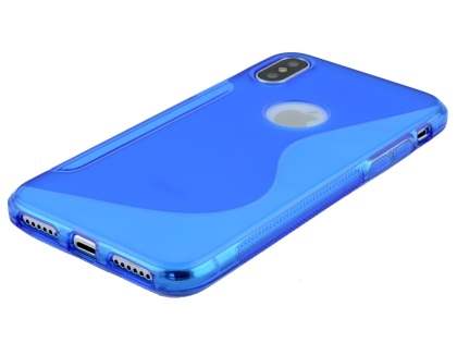 Wave Case for Apple iPhone Xs/X - Blue