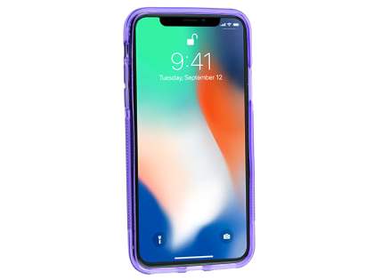 Wave Case for Apple iPhone Xs/X - Purple