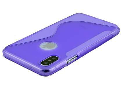 Wave Case for Apple iPhone Xs/X - Purple