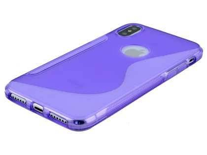Wave Case for Apple iPhone Xs/X - Purple