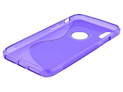 Wave Case for Apple iPhone Xs/X - Purple