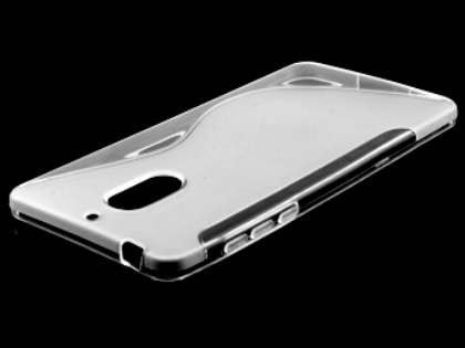 Wave Case for Nokia 6 - Frosted Clear/Clear