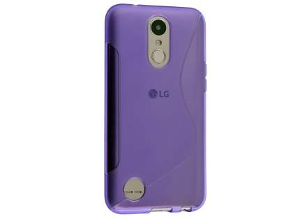Wave Case for LG K10 (2017) - Purple Soft Cover