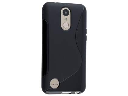Wave Case for LG K10 (2017) - Black Soft Cover