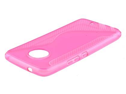 Wave Case for Motorola Moto X4 - Pink Soft Cover