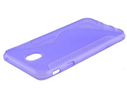 Wave Case for Samsung Galaxy J7 (2017) - Purple Soft Cover