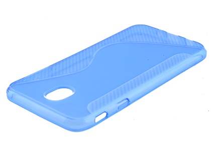 Wave Case for Samsung Galaxy J7 (2017) - Blue Soft Cover