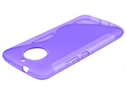 Wave Case for Motorola Moto G5S - Purple Soft Cover