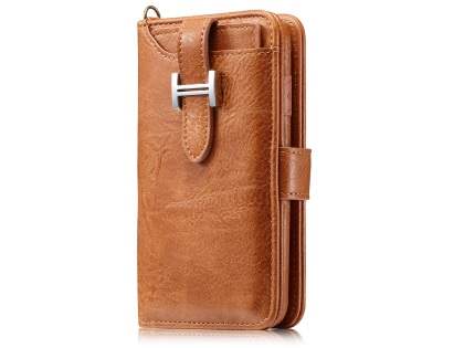 2-in-1 Synthetic Leather Wallet Case for iPhone 8 Plus/7 Plus - Brown 2-in-1 Synthetic Leather Wallet Case for iPhone 8 Plus/7 Plus - Brown