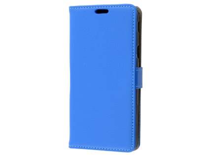 Synthetic Leather Wallet Case with Stand for Samsung Galaxy J5 Pro (2017) - Blue